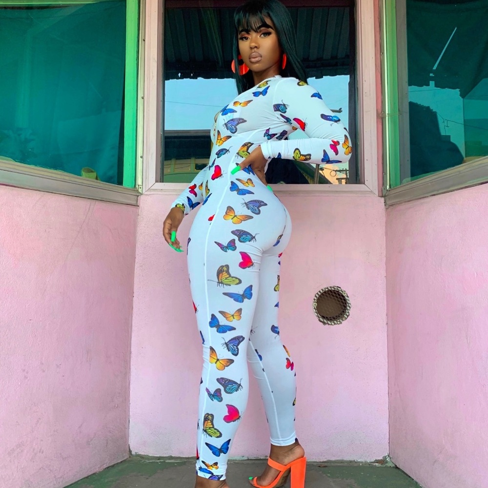 Butterfly Jumpsuit Romper